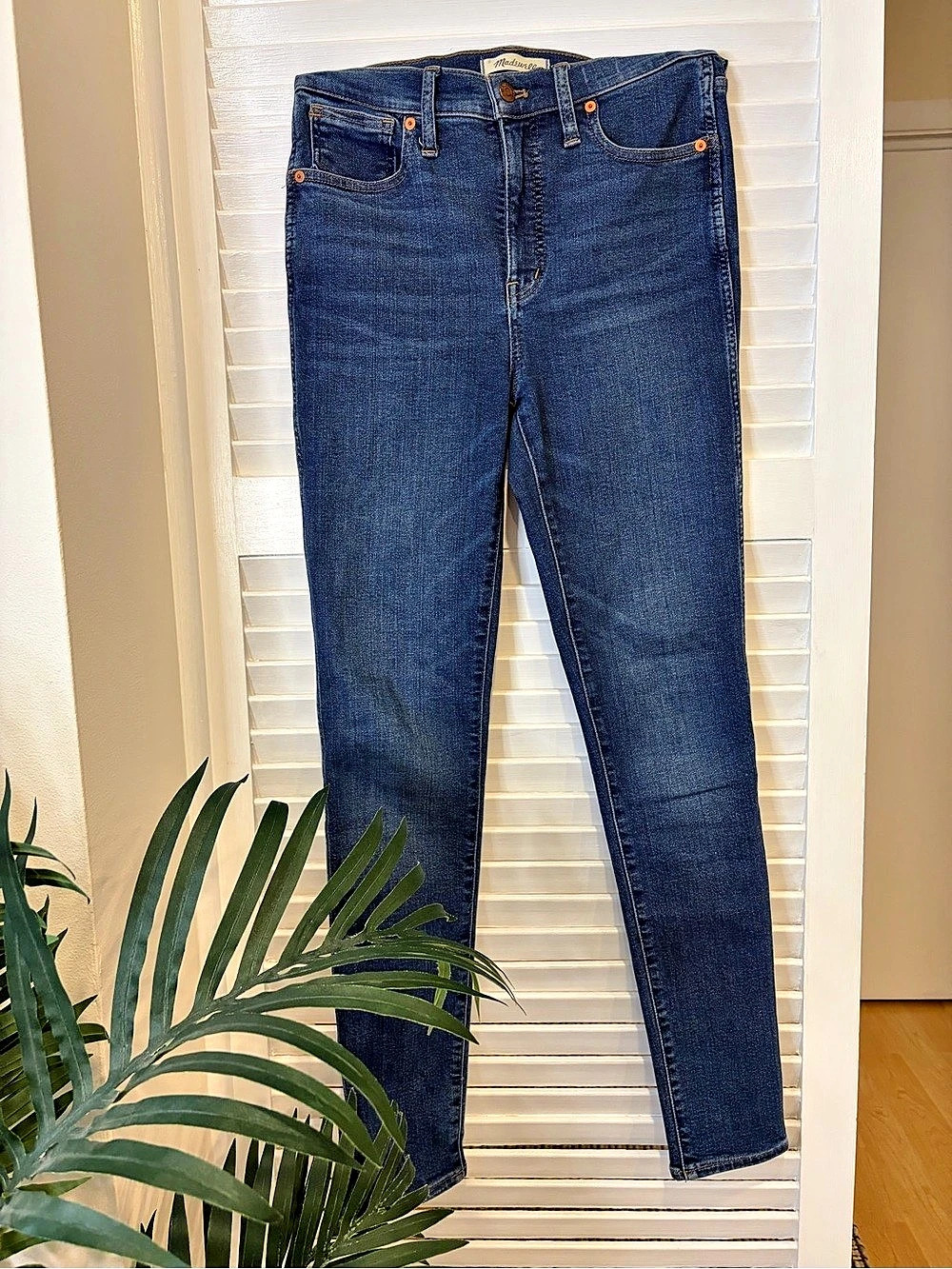 Madewell Like New 10” High-Rise Skinny Jeans Blue Size 27T Fall
